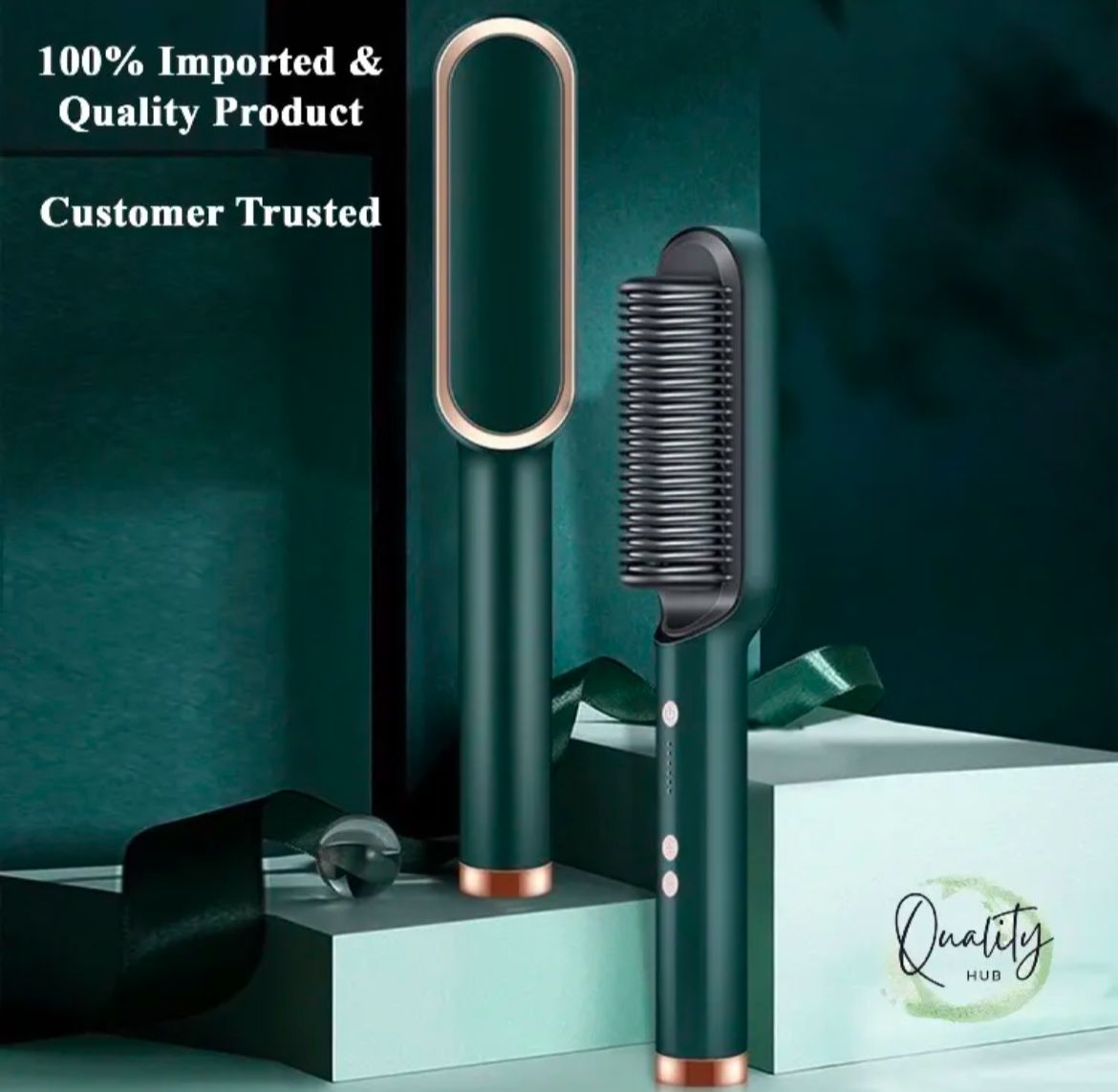 Straighten Brush – 2-in-1 Styling Tool