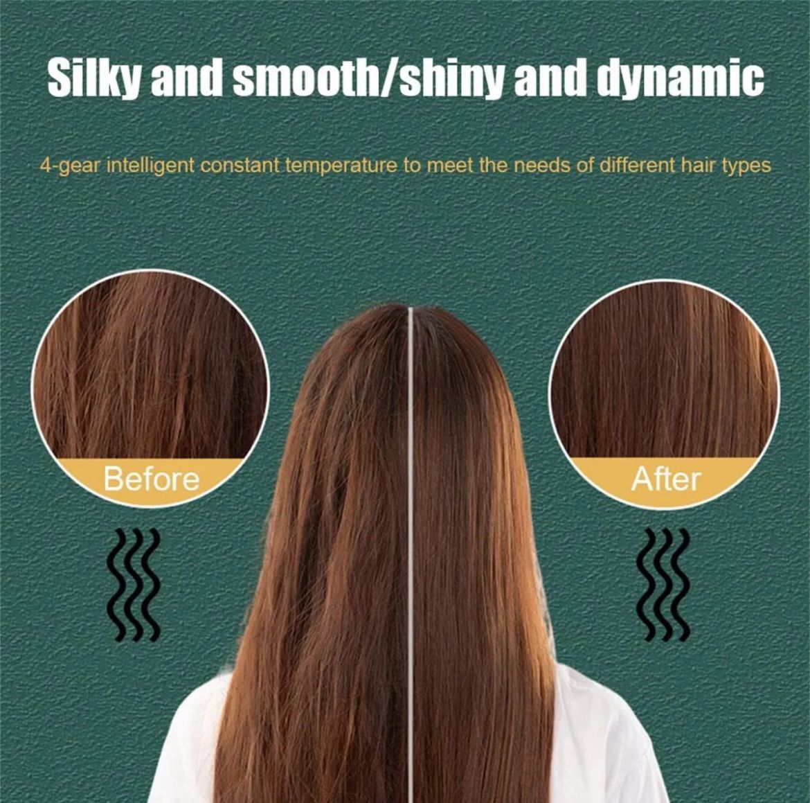 Straighten Brush – 2-in-1 Styling Tool
