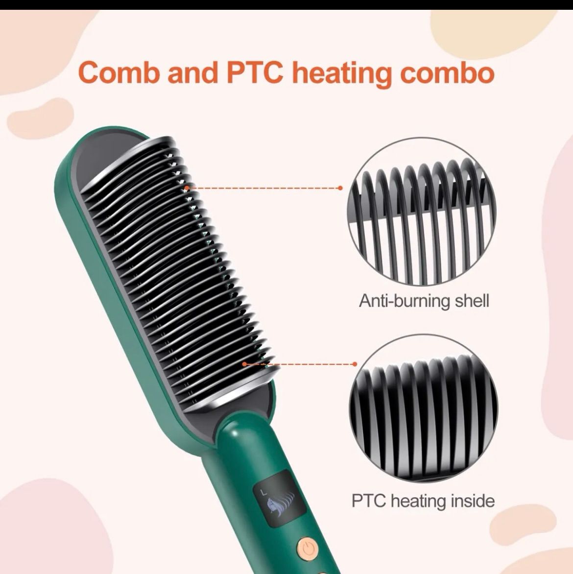 Straighten Brush – 2-in-1 Styling Tool