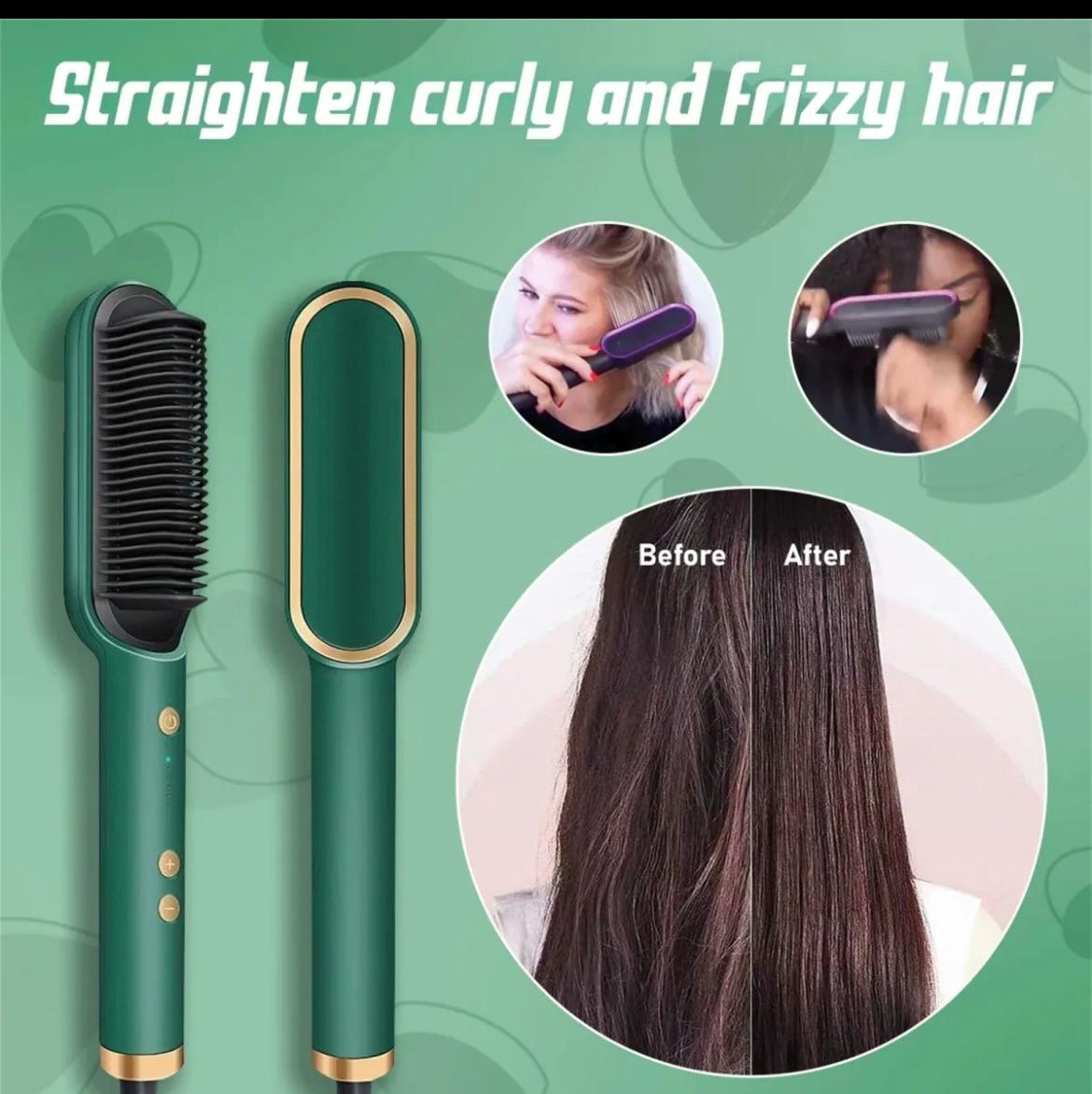 Straighten Brush – 2-in-1 Styling Tool